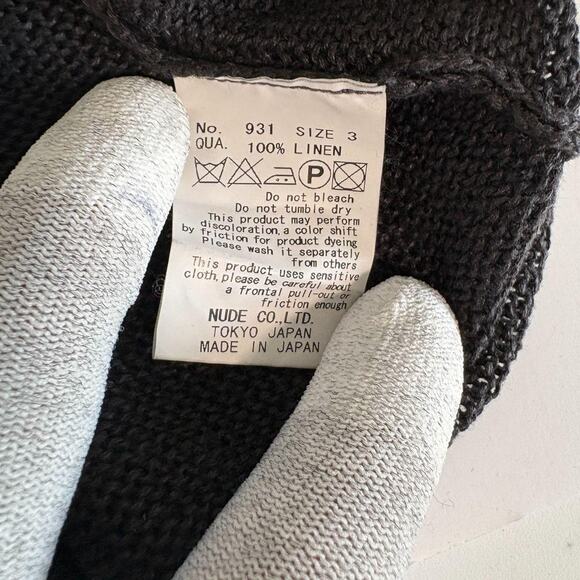 Nude by Masahiko Maruyama Sweater JAP3/L - Picture 6 of 9